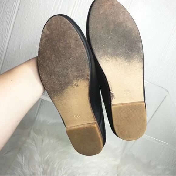 ST. AGNI x The Dreslyn George Black Leather Glove Flat US 6 - Picture 10 of 10